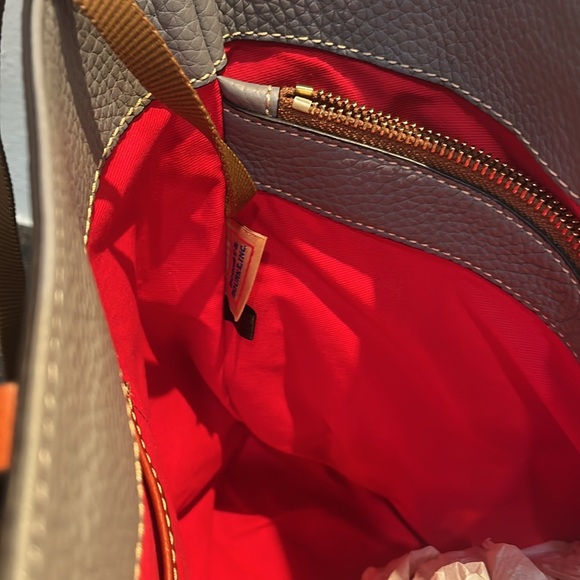 Dooney & Bourke Pebble Grain Tote Grey - Picture 6 of 7